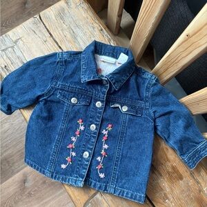 12m baby girl Jean jacket